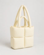 Vyla Structured Boxy Shoulder Tote Bag