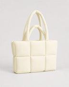 Vyla Structured Boxy Shoulder Tote Bag