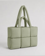 Vyla Structured Boxy Shoulder Tote Bag