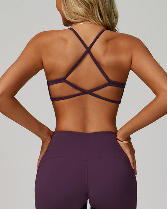 Vyla™ The Bold Cross Back Sports Bra
