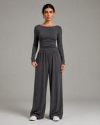 Vyla™ Soft Knit Wide-Leg Pants Set