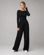 Vyla™ Soft Knit Wide-Leg Pants Set