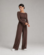 Vyla™ Soft Knit Wide-Leg Pants Set