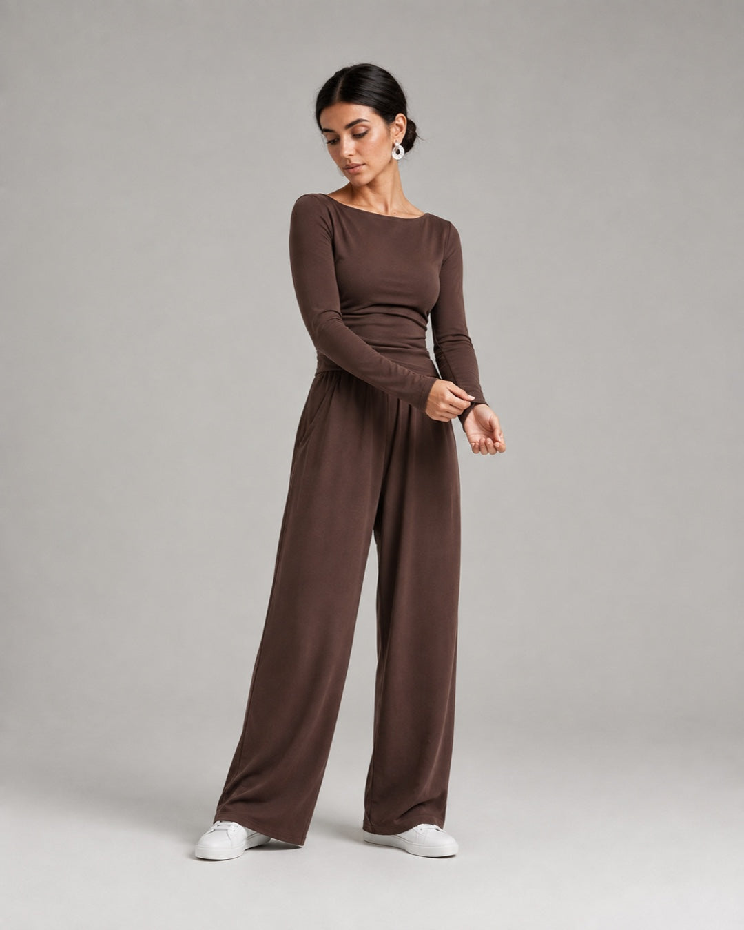 Vyla™ Soft Knit Wide-Leg Pants Set
