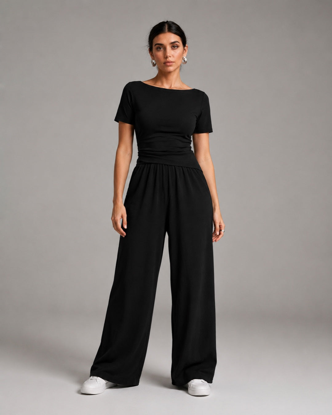 Vyla™ Soft Knit Wide-Leg Pants Set