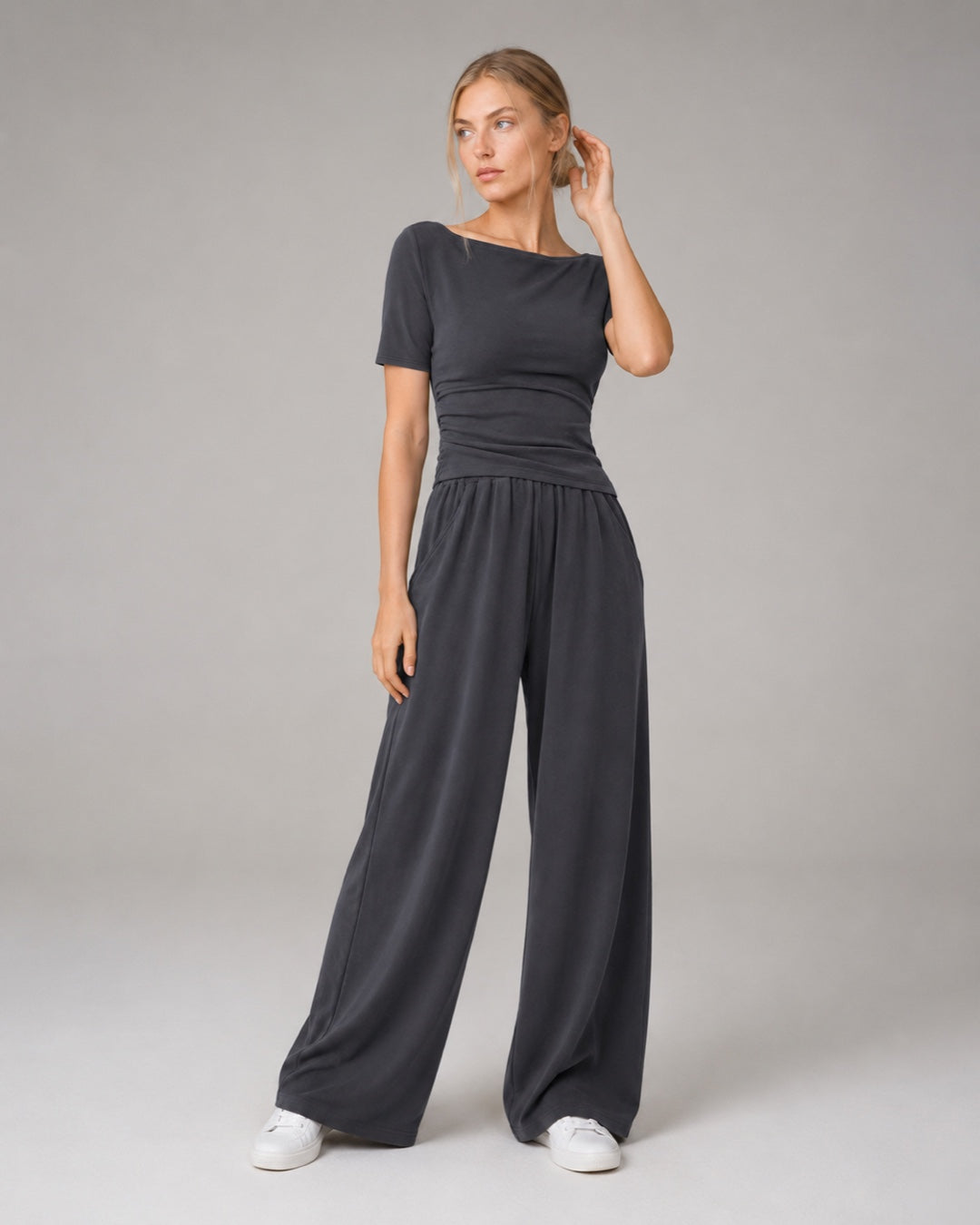 Vyla™ Soft Knit Wide-Leg Pants Set