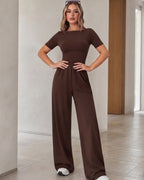 Vyla™ Soft Knit Wide-Leg Pants Set