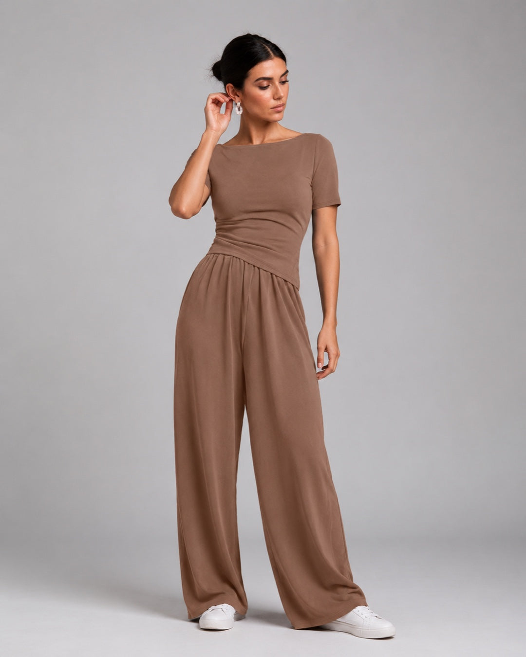 Vyla™ Soft Knit Wide-Leg Pants Set