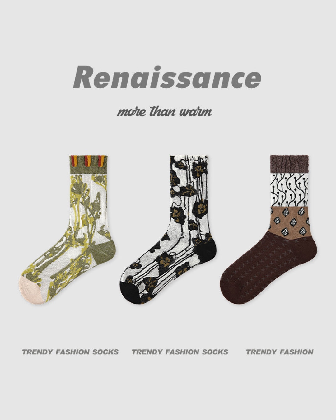 Vyla™ Chic Breathable Mesh Crew Socks (3 Pairs)