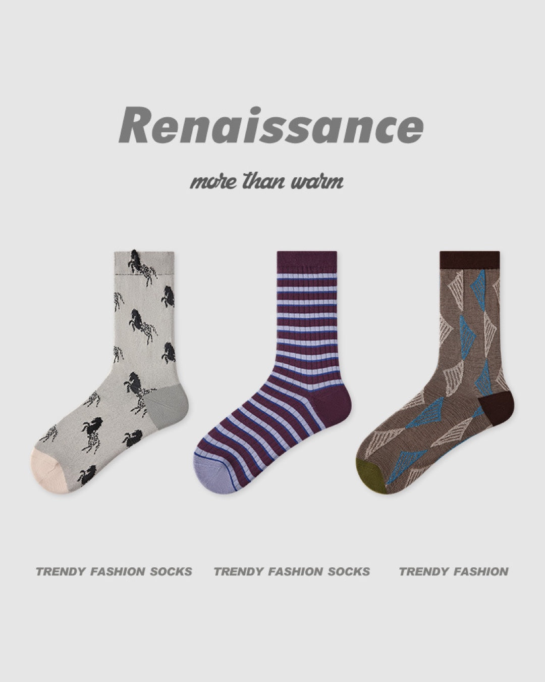 Vyla™ Chic Breathable Mesh Crew Socks (3 Pairs)