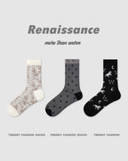 Vyla™ Chic Breathable Mesh Crew Socks (3 Pairs)