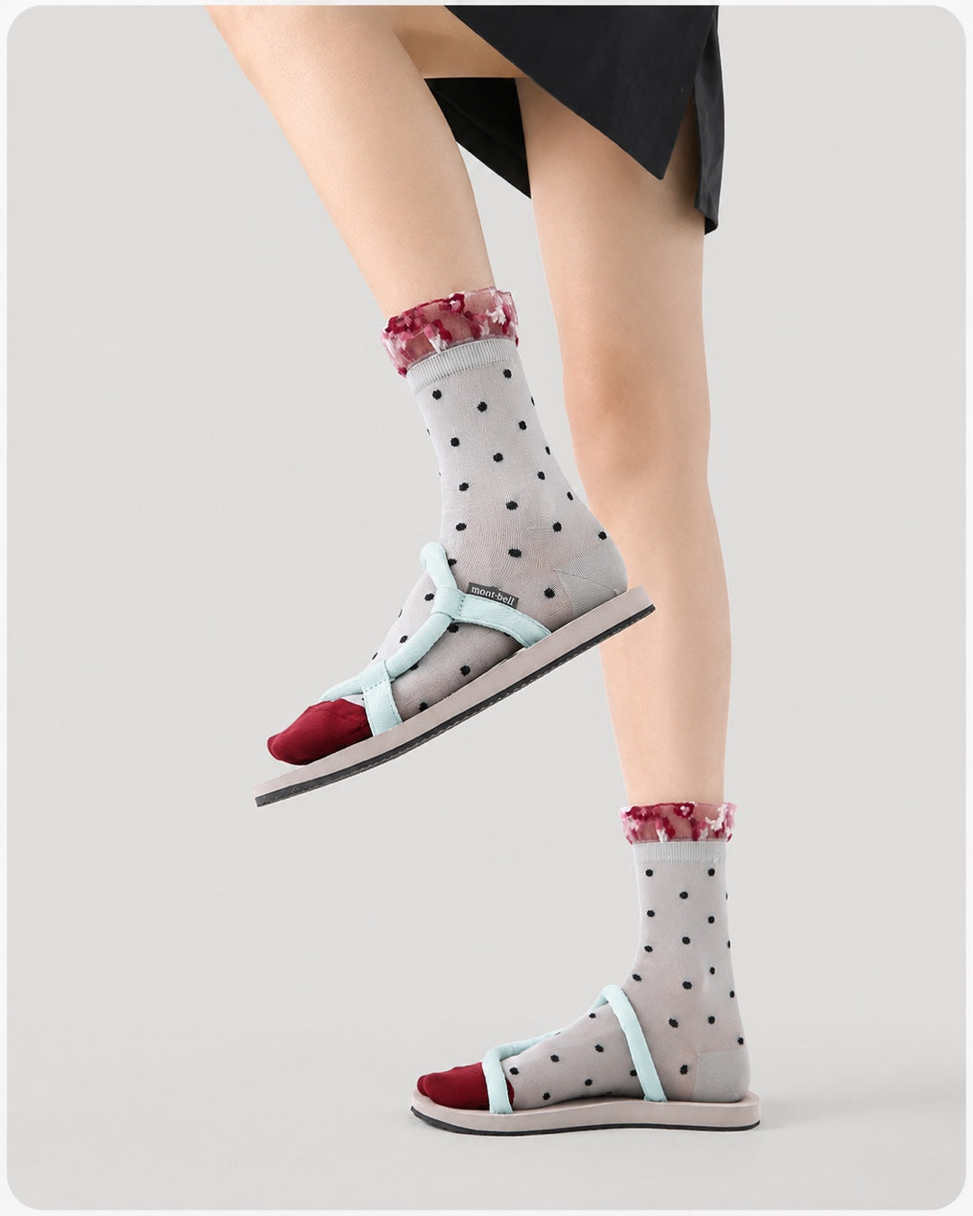 Vyla™ Chic Breathable Mesh Crew Socks (3 Pairs)
