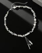 Vyla™ Baroque Irregular Faux Pearl Beaded Choker Necklace