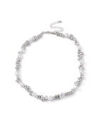 Vyla™ Baroque Irregular Faux Pearl Beaded Choker Necklace