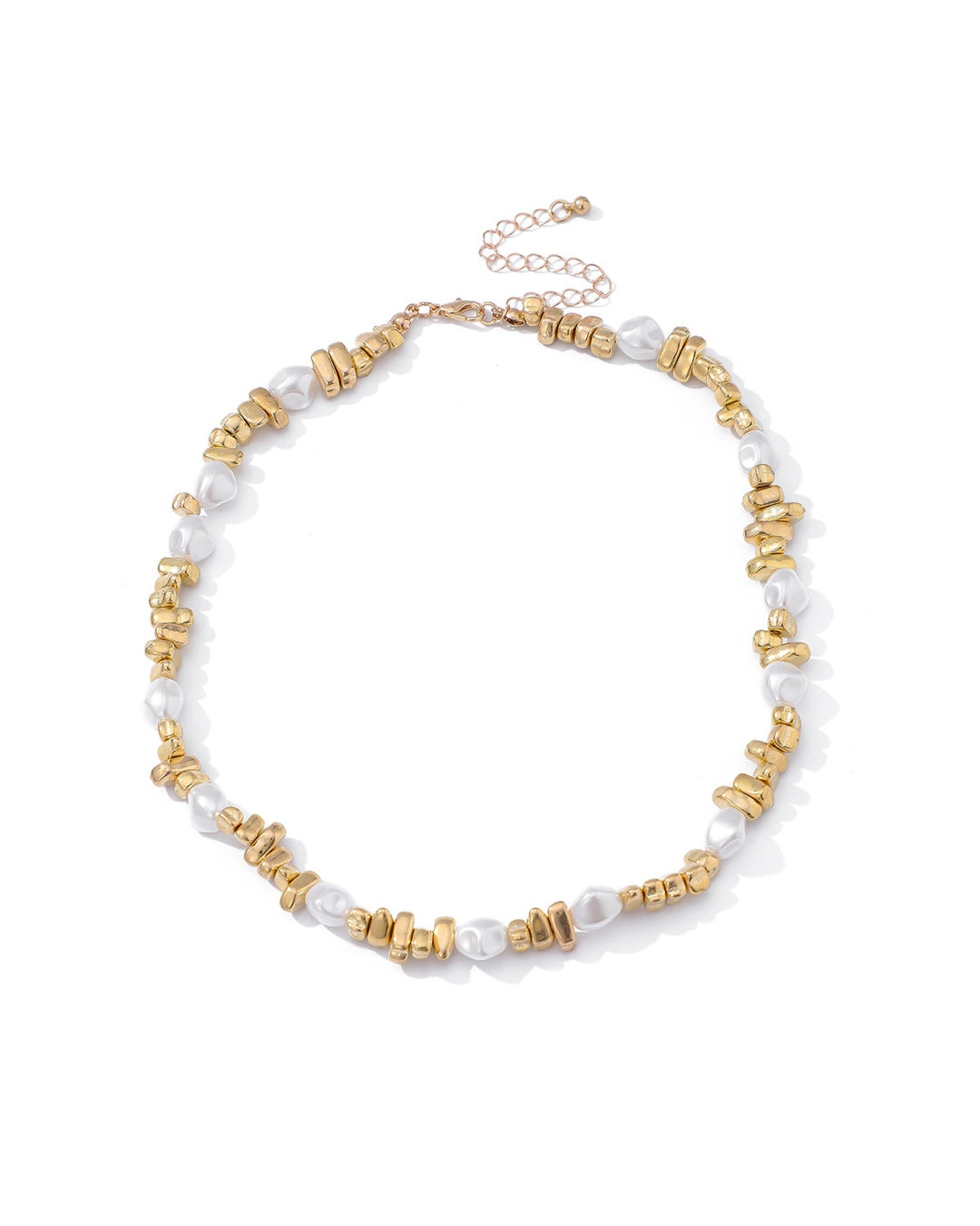 Vyla™ Baroque Irregular Faux Pearl Beaded Choker Necklace