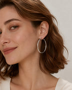 Vyla™ Chunky Hoop Earrings