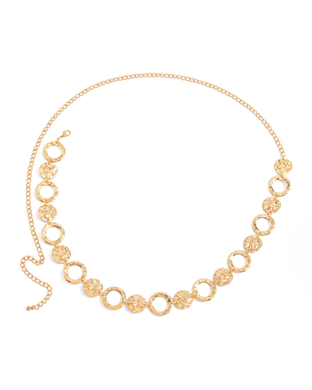 Vyla™ Hollow Circular Geometric Waist Chain