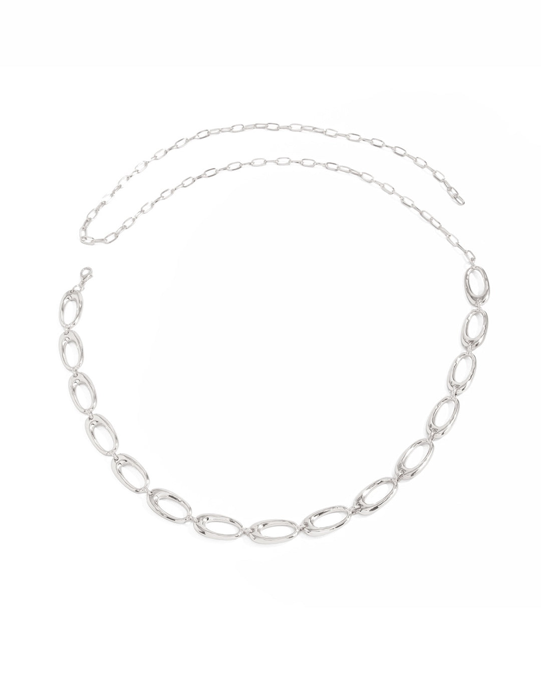 Vyla™ Hollow Circular Geometric Waist Chain
