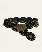 Vyla™ Vintage Western Oval Cutout Belt