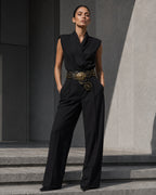 Vyla™ Vintage Western Oval Cutout Belt