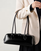 Aloveta™ Premium Leather Baguette Shoulder Bag