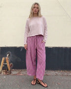Vyla™ Casual Loose Fit Stripes Pants