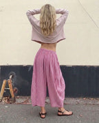 Vyla™ Casual Loose Fit Stripes Pants