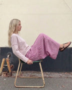 Vyla™ Casual Loose Fit Stripes Pants
