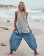 Vyla™ Casual Loose Fit Stripes Pants