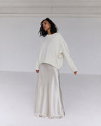 Vyla™ Oversized Crew Neck Knit Pullover Sweater