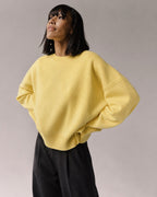 Vyla™ Oversized Crew Neck Knit Pullover Sweater