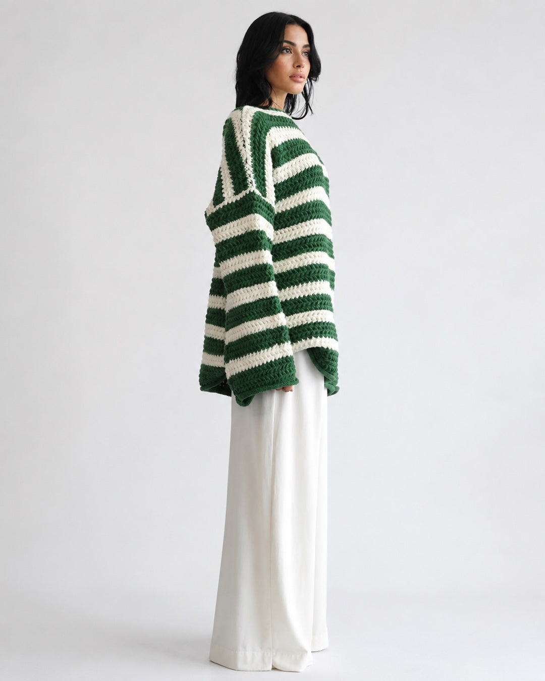 Vyla™ Striped Oversized Knit Sweater