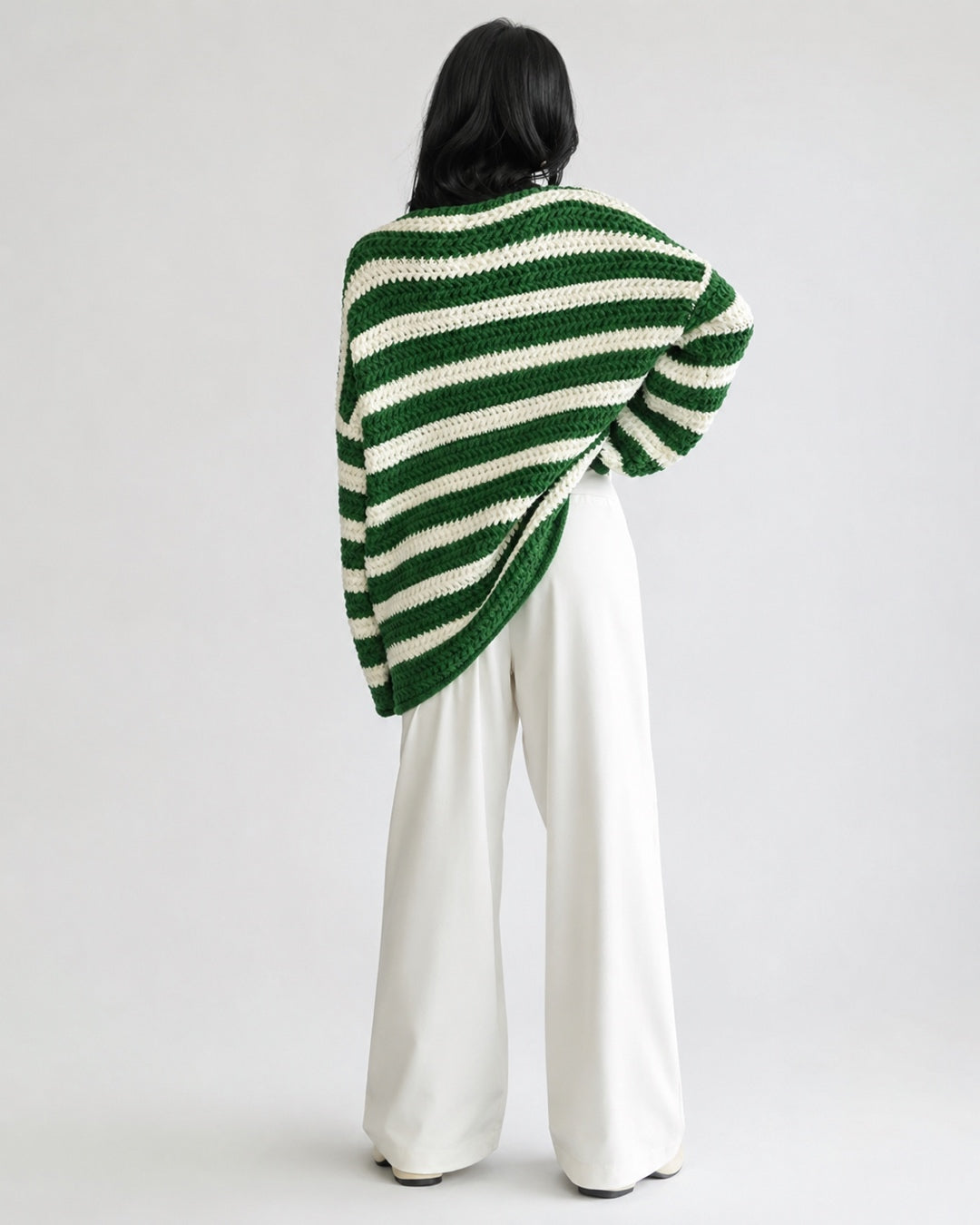 Vyla™ Striped Oversized Knit Sweater