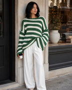Vyla™ Striped Oversized Knit Sweater