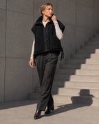 Vyla™ Oversized Plush Fleece Sleeveless Vest