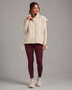 Vyla™ Oversized Plush Fleece Sleeveless Vest