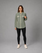 Vyla™ Corduroy Patch Pocket Shacket