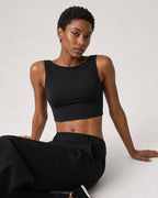 Vyla™ Open-Back Crop Top