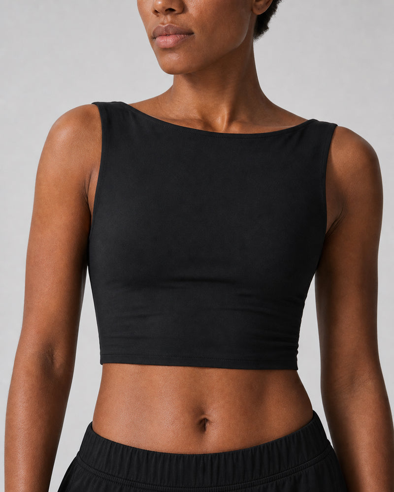 Vyla™ Open-Back Crop Top