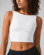 Vyla™ Open-Back Crop Top