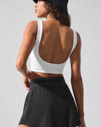 Vyla™ Open-Back Crop Top
