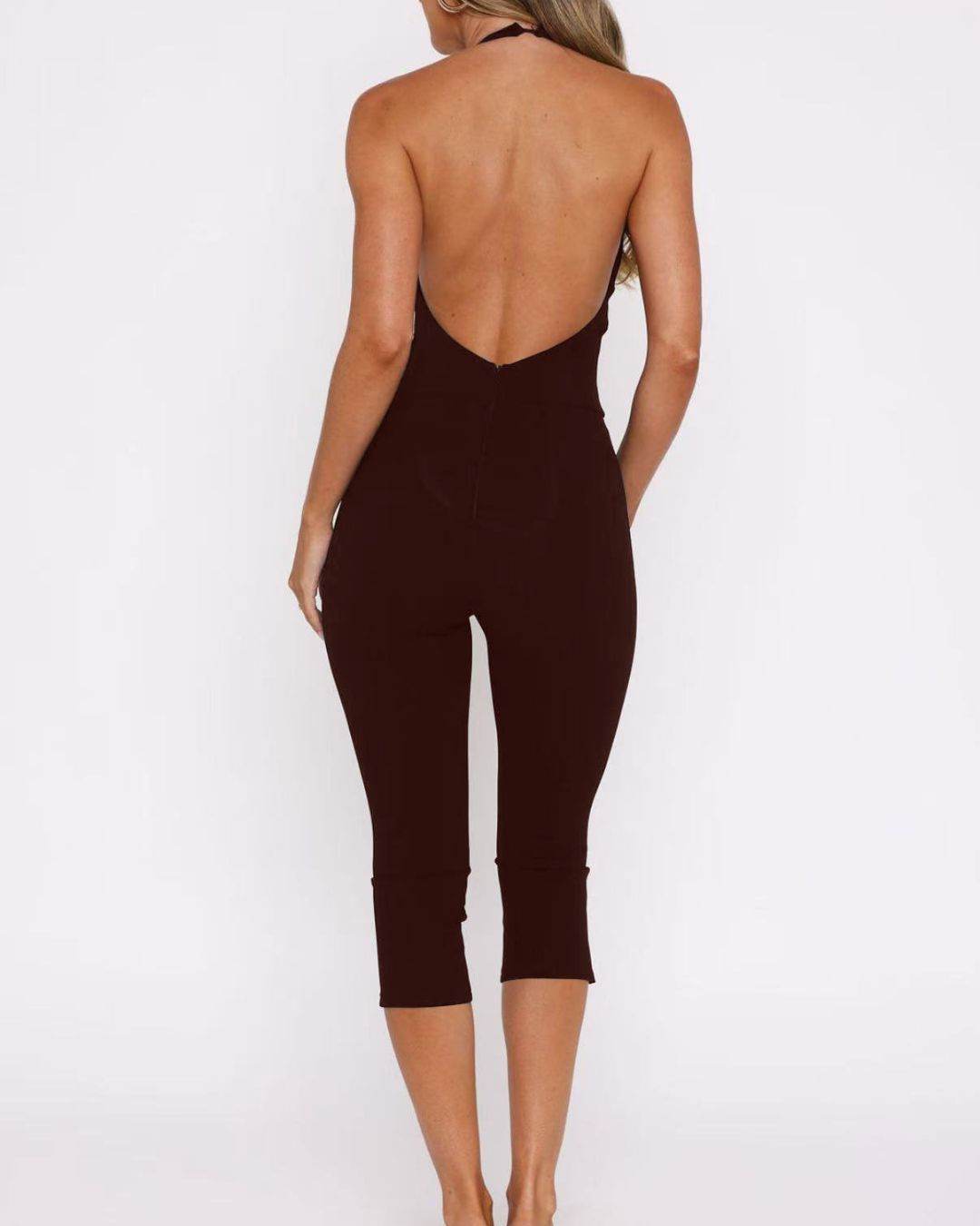 Vyla™ Backless Halter Jumpsuit