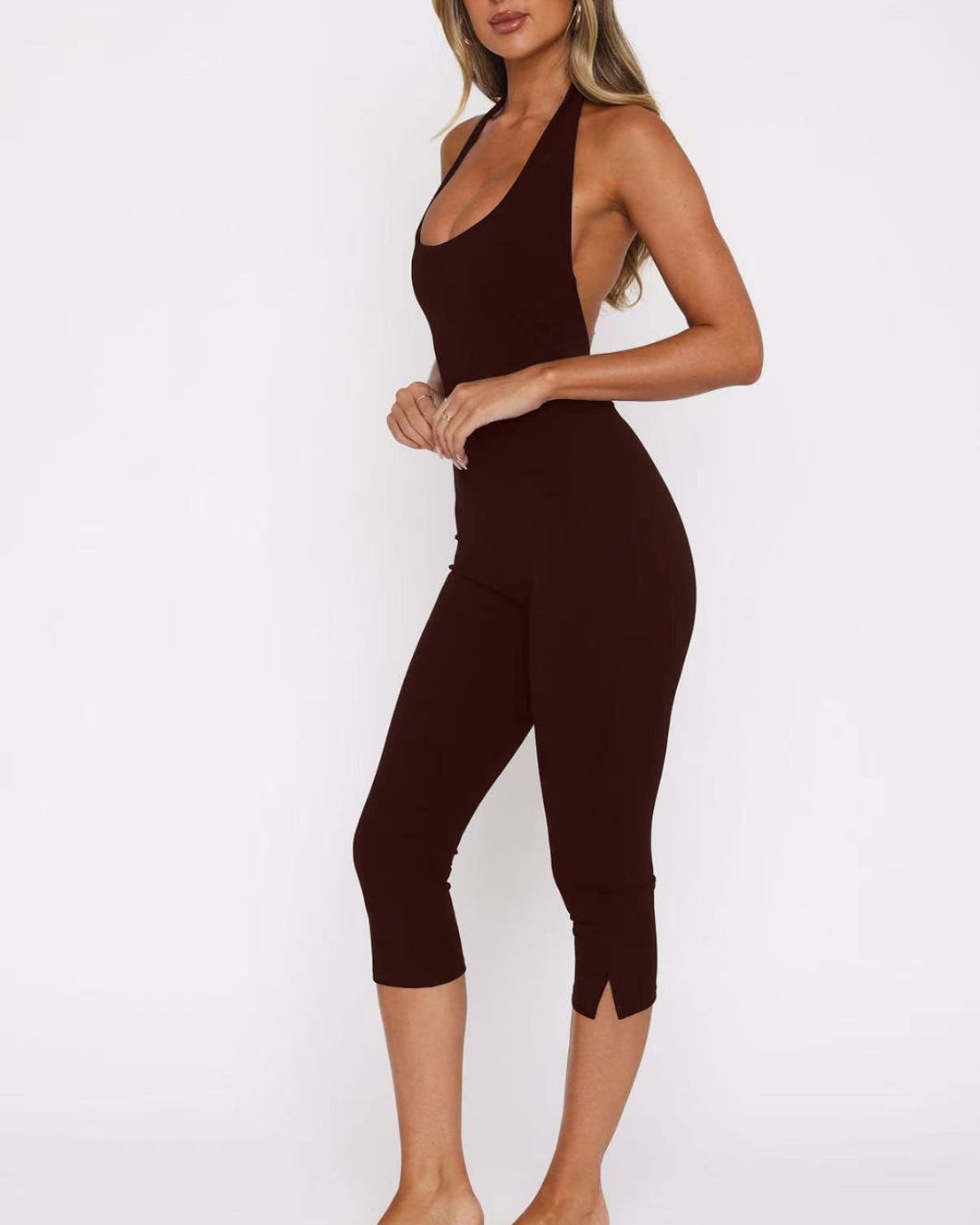 Vyla™ Backless Halter Jumpsuit