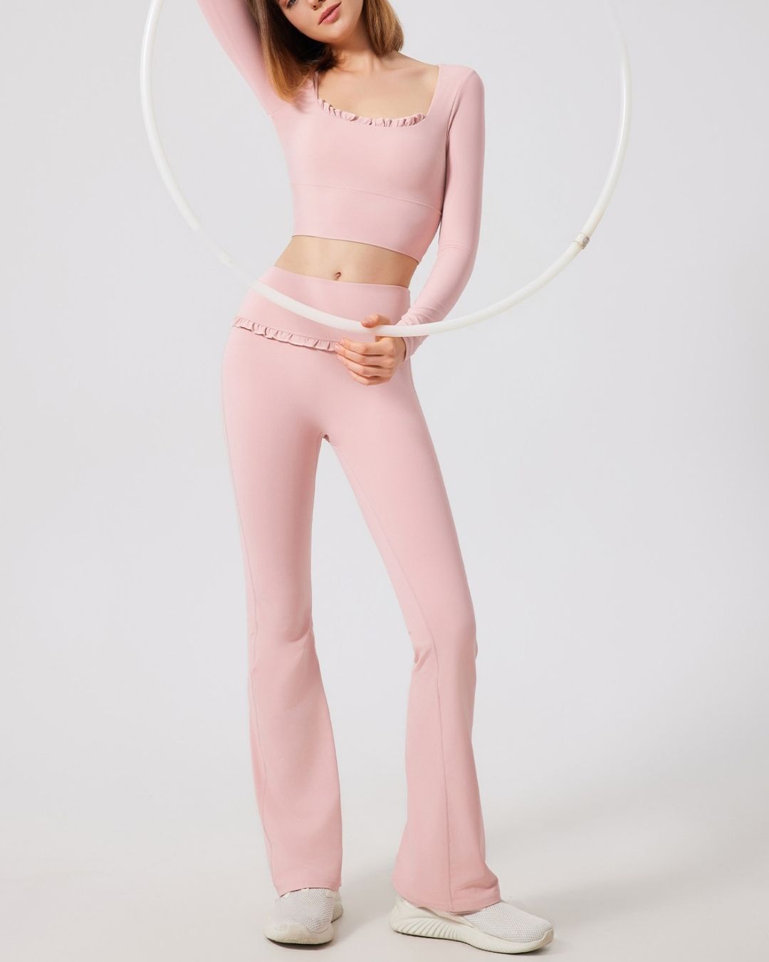 Vyla™ Ballet Ruffled Shaping Sports Top