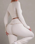 Vyla™ Ballet Ruffled Shaping Leggings