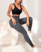 Vyla™ Seamless Contour Scrunch Butt Yoga Leggings