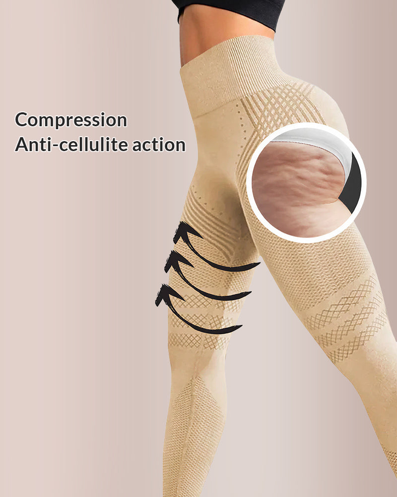 Vyla™ Seamless Contour Scrunch Butt Yoga Leggings