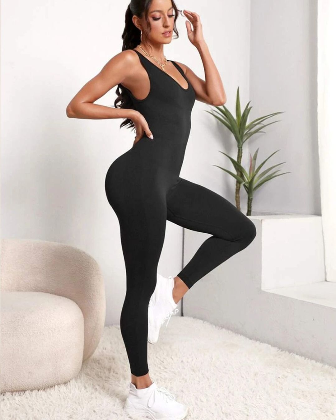 Vyla™ Tummy Control Active Shapewear Bodysuit