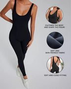 Vyla™ Tummy Control Active Shapewear Bodysuit