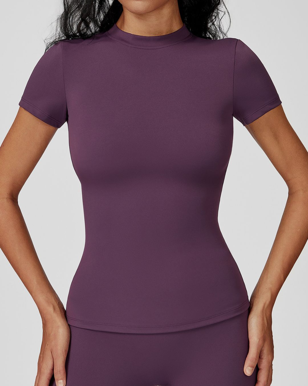 Vyla™ Quick-Dry Yoga Running Short Sleeve Top